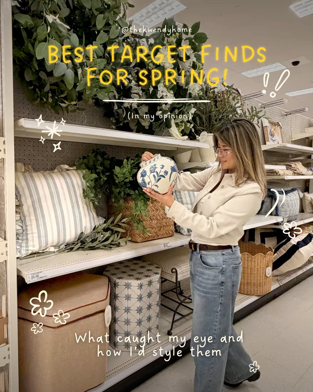 These are what caught my eye at Target for spring 2026! The iron ottoman and those lamps are so good! 

What’s your most recent favourite Target find? K loves snacking on Dot’s Pretzels

#Targetfinds #Target #homedecor @Target 

#LTKHome