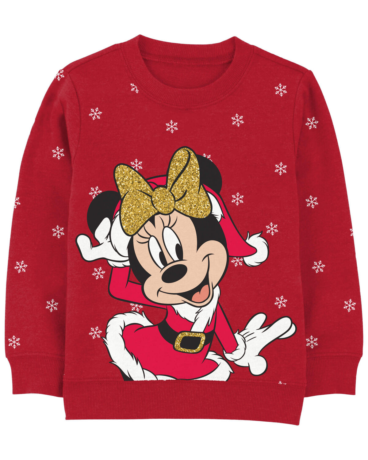 Kid Minnie Mouse Christmas Pullover | Carter's Inc