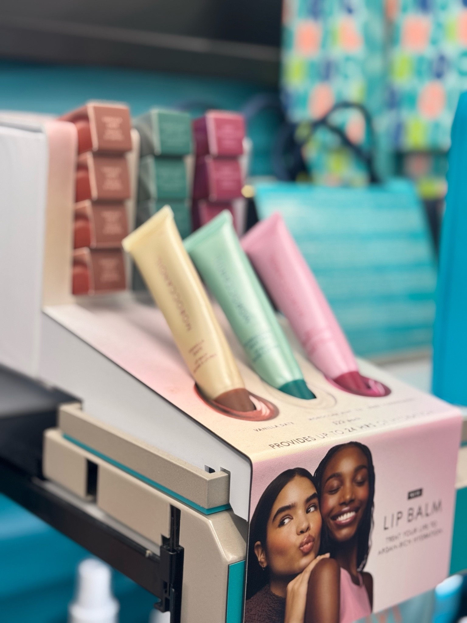 Lip balms that transport you on vacation from MoroccanOil.

Lip balm, dry lips, lip care, Sephora, summer lip balm, cute lip balm