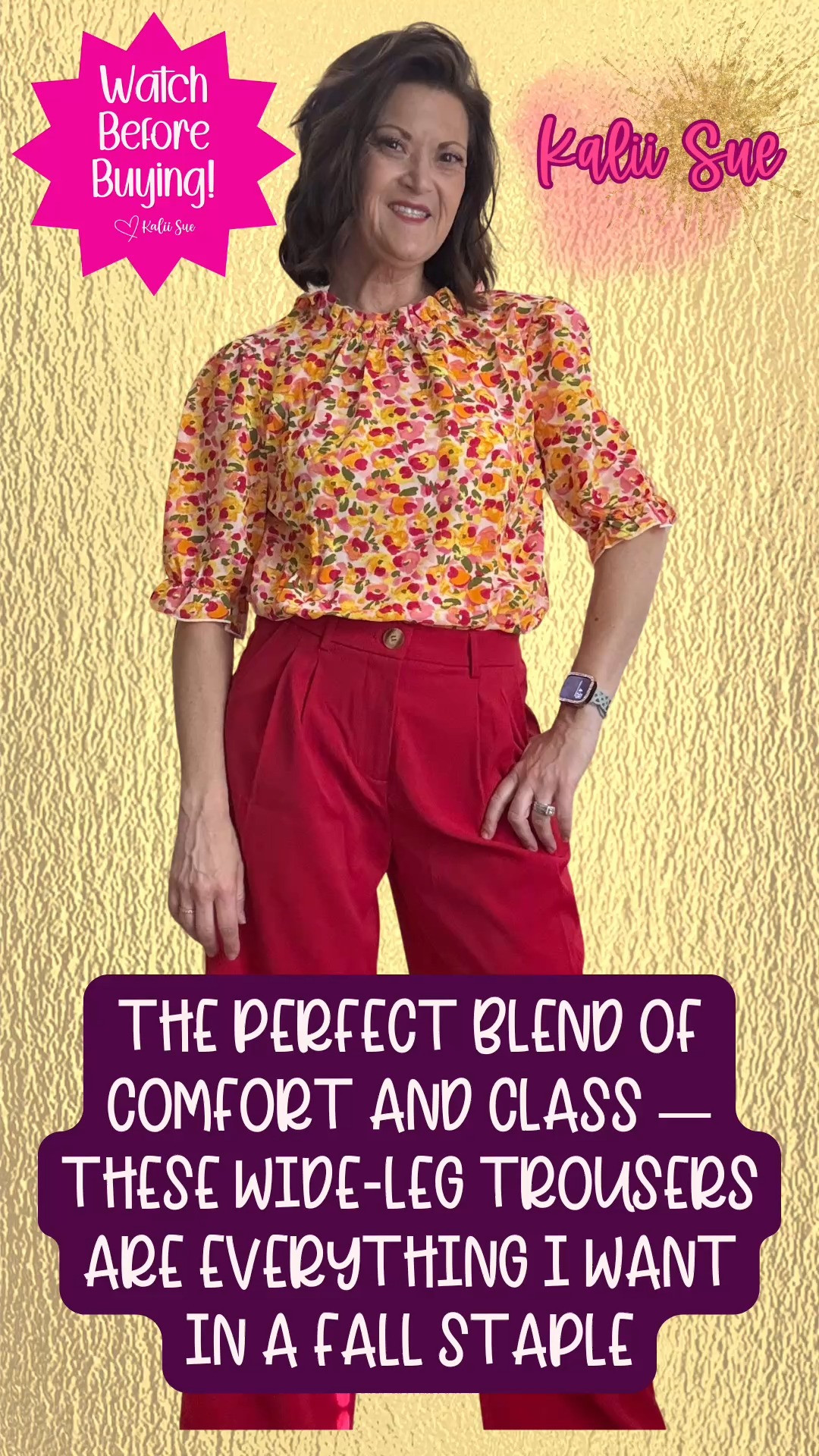 These LILLUSORY dress pants strike that perfect balance between polished and effortless. The structured-yet-flowy fabric gives them a sleek, elevated drape, while the elasticized back waistband keeps them comfortable enough for all-day wear (yes, even through long workdays or travel days 🙌).

They’re the kind of versatile trouser every wardrobe needs — dress them up with a blouse and heels for the office, or pair with a crop tank or sweater for weekend style. The wide-leg silhouette is modern and flattering, giving just the right amount of structure while still feeling lightweight and breathable.

These are the trousers that make you feel put-together without trying too hard — a true elder millennial dream. ✨

#FallWardrobeEssentials #WideLegTrousers #LillusoryPants #EffortlessStyle #OfficeOutfitIdeas #ElevatedBasics #AmazonFashionFinds #BusinessCasualStyle #TeacherStyle #WorkFromHomeOutfits #ElderMillennialStyle 

 

#LTKWorkwear