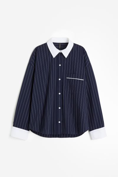 Oversized Cotton Shirt | H&M (US + CA)