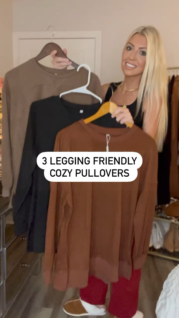 3 of coziest pullovers that are perfect length for leggings! Seriously the comfiest and my favorites! All 3 come in different colors and are under $30 on Amazon Prime!

Winter fashion / pullovers / legging friendly / casual style / comfy / cozy / neutral / Everyday style / leggings / easy outfit  / fleece lined / pullover / Amazon fashion / Athleisure / affordable fashion / effortless fashion / casual style / casual outfit / outfit inspo 

#casualoutfit #everydaystyle #fleecelined #comfyoutfit #casualstyle #leggings #everydayoutfit #easyoutfit #airportoutfit #cozystyle #effortlessfashion #winterfashion #neutralfashion #leggingsoutfit #amazonfashionfind #athleticwear #athleisure #athleisurewear #amazonfashion #outfitreel #affordablefashion #ltku #ltkunder50 #LTKFind #amazonfashionfinds

#LTKSeasonal #LTKtravel #LTKfindsunder50