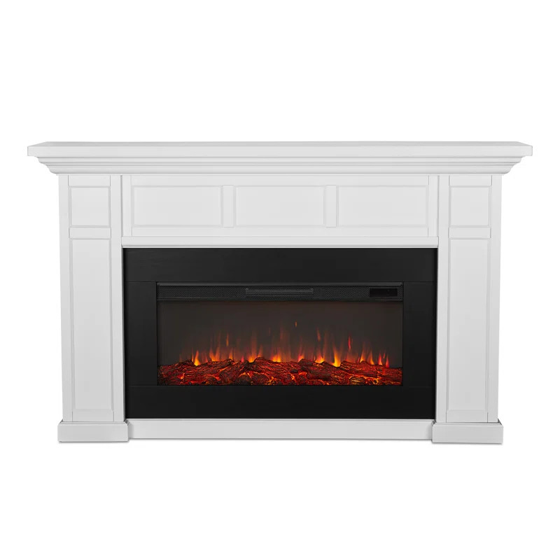 Alcott 75" Landscape Electric Fireplace by Real Flame | Wayfair North America