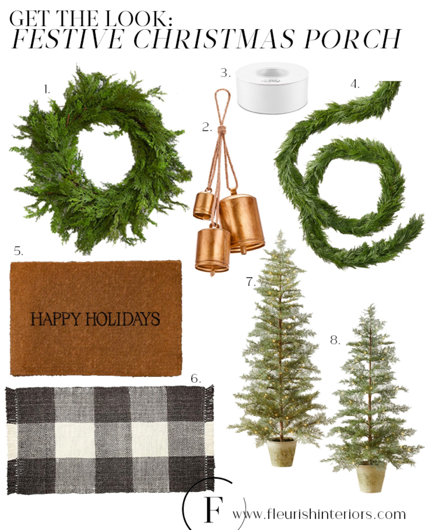 Get the look for decorating the porch for the holiday season! 

#Christmas #Christmasdecor #interiordesign #holidaydecor #LTKunder100

#LTKhome #LTKSeasonal #LTKHoliday