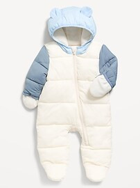 Unisex Water-Resistant Frost Free Puffer Snowsuit for Baby | Old Navy (US)