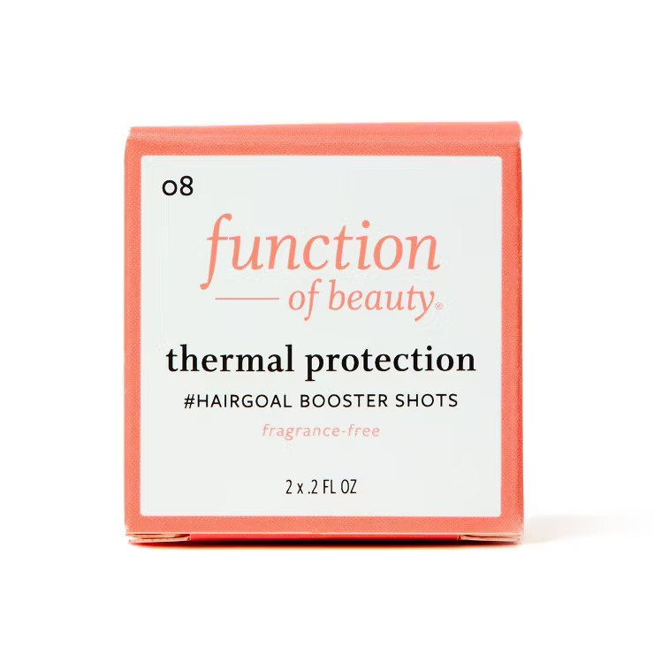 Function of Beauty Thermal Protection #HairGoal Add-In Booster Treatment Shots with Sesame Protei... | Target