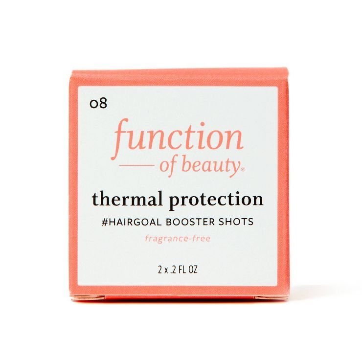 Function of Beauty Thermal Protection #HairGoal Add-In Booster Treatment Shots with Sesame Protei... | Target