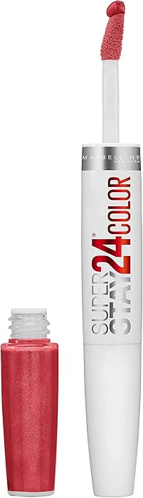 Maybelline Super Stay 24, 2-Step Liquid Lipstick Makeup, Long Lasting Highly Pigmented Color with... | Amazon (US)