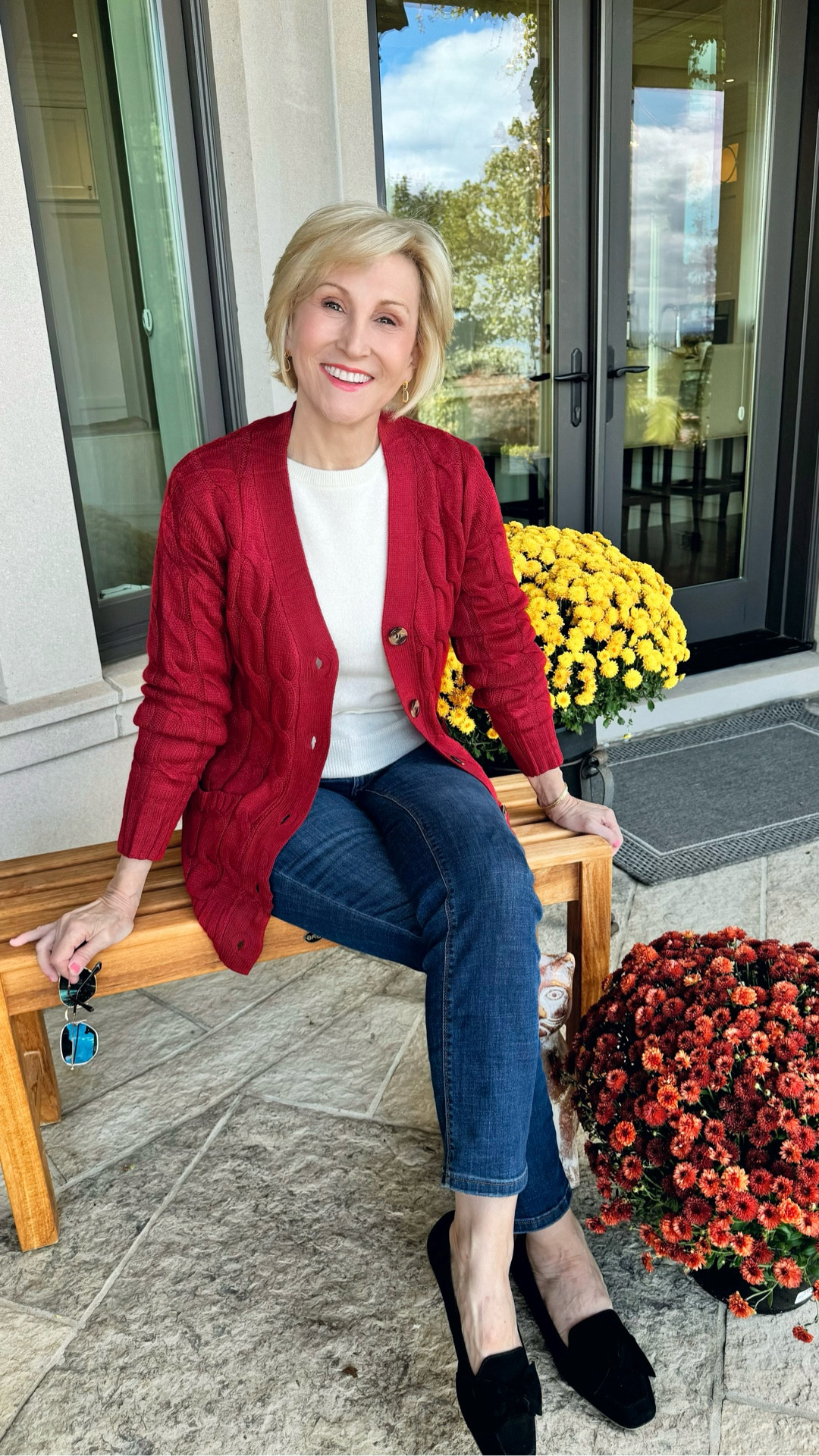 Although it’s summer @amazon has a lot of items on sale that are great for Fall like this burgundy cable knit sweater. It’s the perfect transitional piece.


#LTKSeasonal #LTKOver40 #LTKSaleAlert