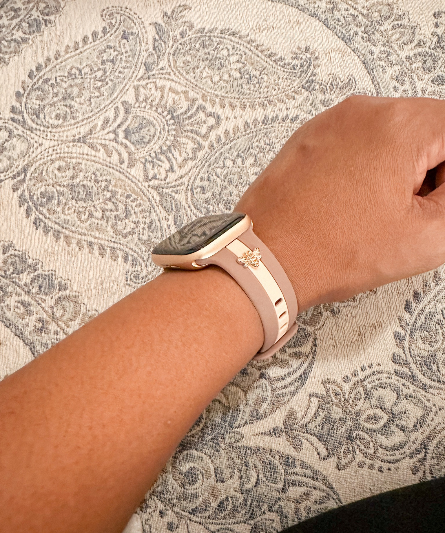 One of my favorite Christmas gifts! Love this Apple Watch band - I’ve gone through a few different brands, and this one is by far my favorite. Great quality and so pretty on. Also 40% off right now! 

#LTKfindsunder50 #LTKfitness #LTKsalealert