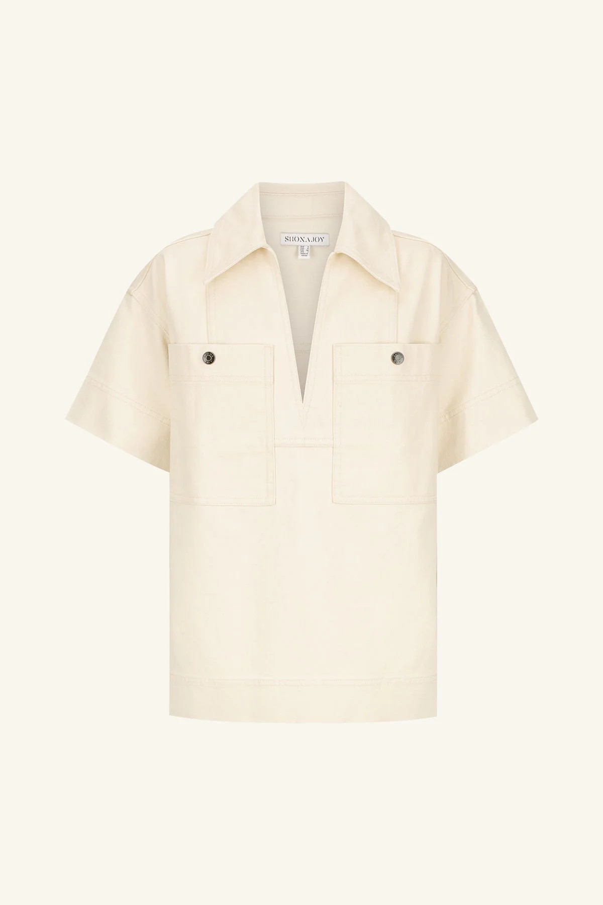 SIERRA PULLOVER TOP | CREAM | TOPS | SHONA JOY | Shona Joy