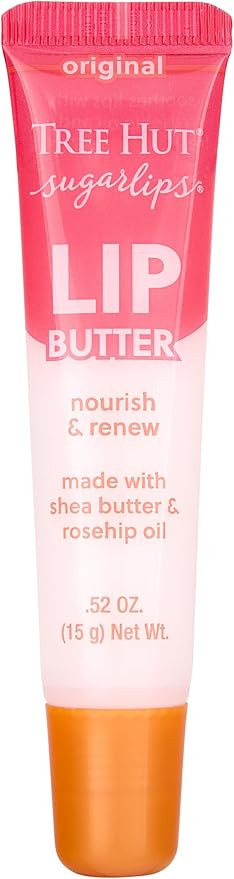 Tree Hut Sugarlips Lip Butter, Lock in Moisture & Nourish Skin for Full, Hydrated Lips, Essential... | Amazon (US)