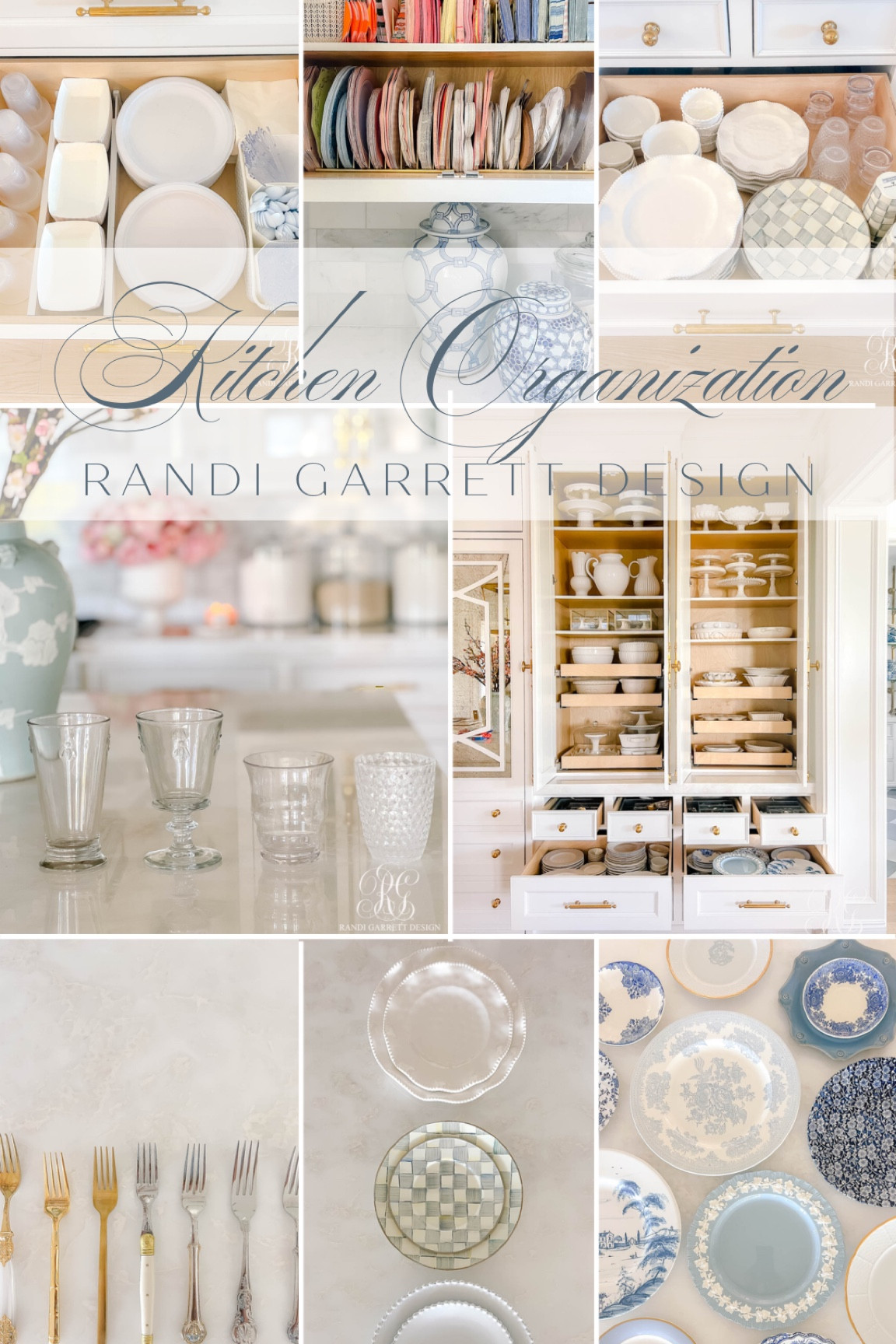 Kitchen organization everyday dishes gold flatware 

#LTKhome #LTKstyletip #LTKfindsunder50