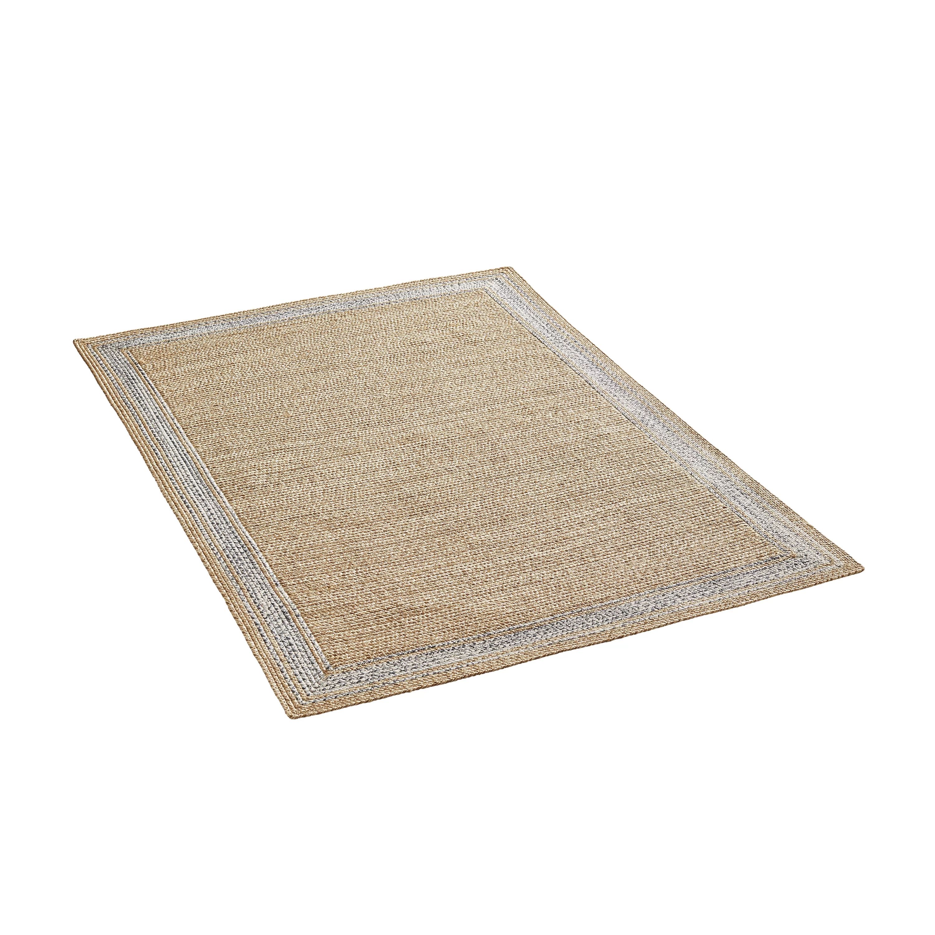 Better Homes & Gardens Denim Natural Braided Rug by Dave & Jenny Marrs, 5' x 7' | Walmart (US)