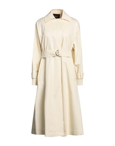 Maje Woman Overcoat & Trench Coat Pastel yellow Size 1 Cotton, Lyocell, Elastane | YOOX (US)