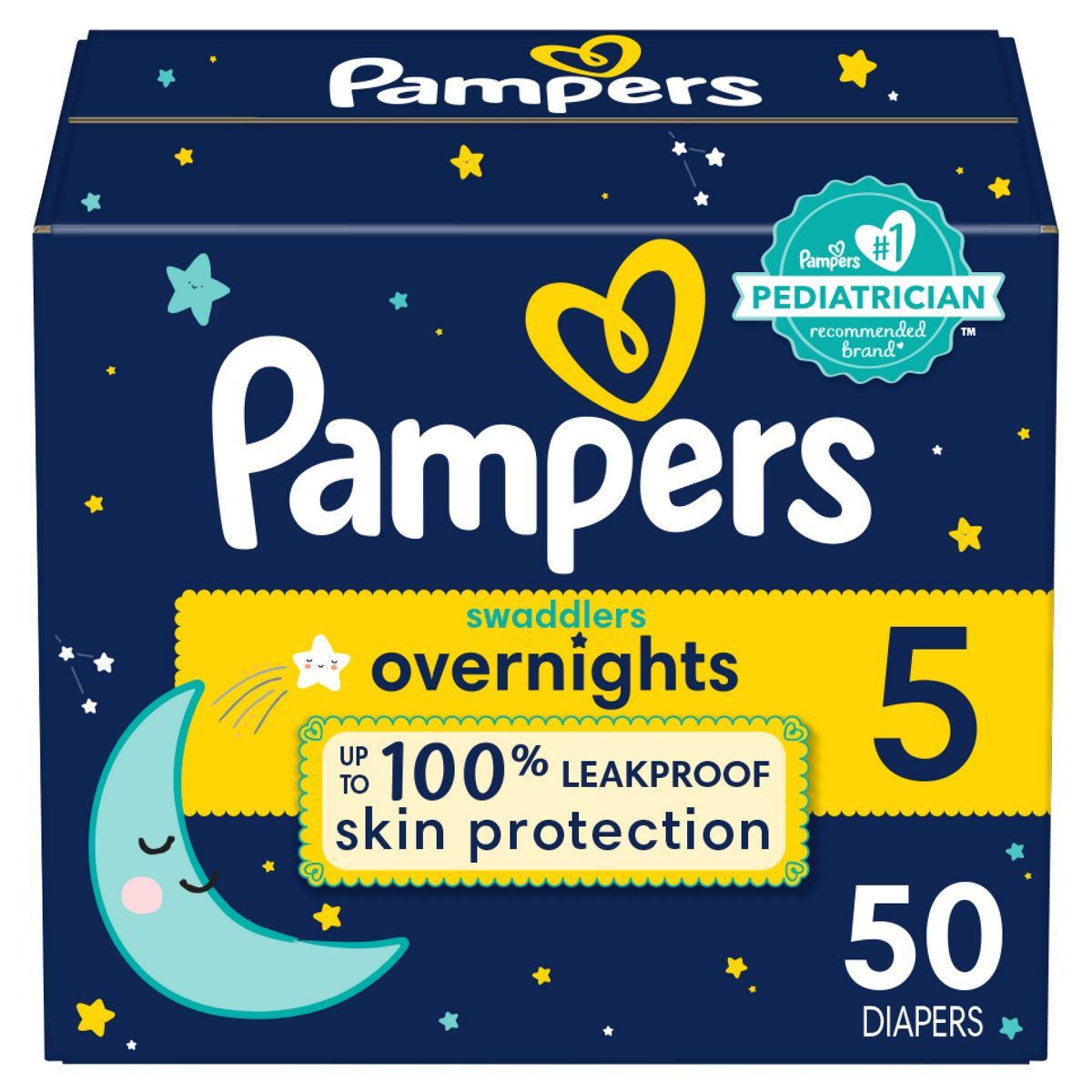 Pampers Swaddlers Overnight Diapers - (Select Size and Count) | Target