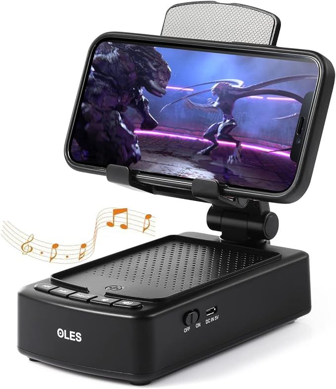 Gifts for Men, OLES Mobile Phone Stand with Bluetooth for Him Dad Women Who Want Nothing, Adjusta... | Amazon (US)