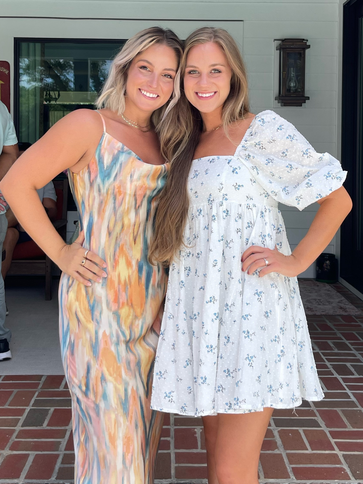 Little white dress ✨ perfect for your engagement party! Spring & summertime ready!

White dress with little blue floral pattern , puffed sleeve | wearing size XS

#LTKwedding #LTKSpringSale #LTKSeasonal