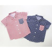 4Th Of July Baby Boy Button-Up Shirt Stars & Stripes | Etsy (US)