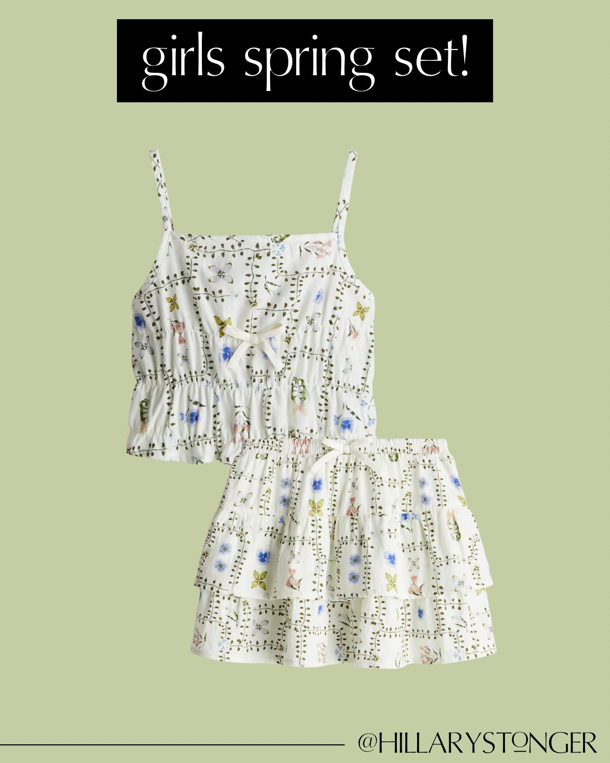 Love at first sight when I saw this set! And Selby loves it too. It’s itty bitty, so size up. Selby is typically a 7/8 but we ordered the 9/10. The skirt is pretty mini, but will be perfect for casual, hot summer nights!

#LTKFindsUnder50 #LTKKids #LTKFamily