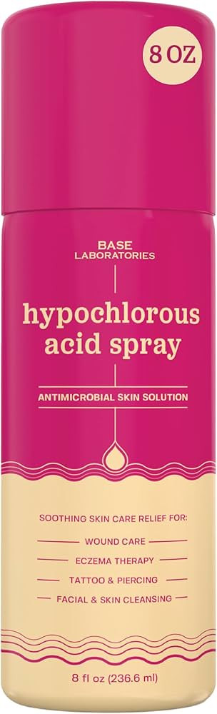 BASE LABORATORIES Hypochlorous Acid Spray for Face & Skin | 8 oz | Magic Facial Spray Daily Skin ... | Amazon (US)