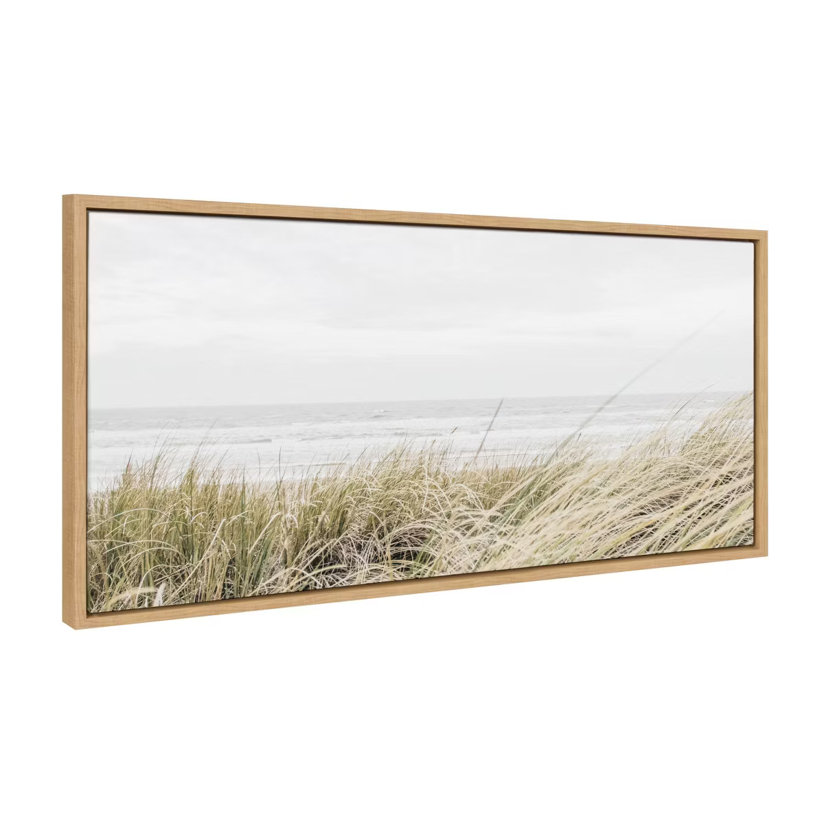 Kate and Laurel Sylvie East Beach Framed Canvas by Amy Peterson Art Studio | Target