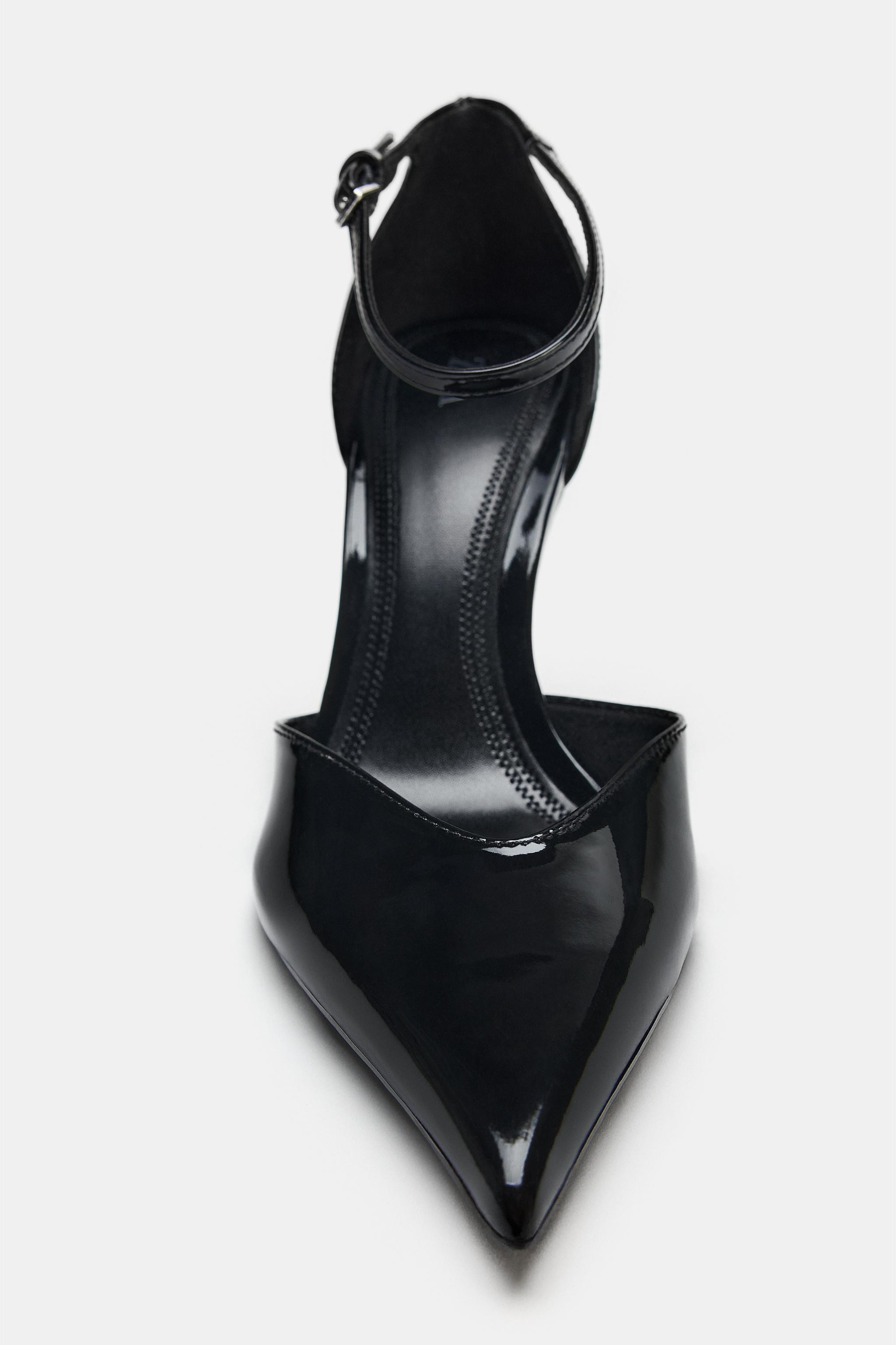 PATENT HIGH-HEEL SHOES | Zara US