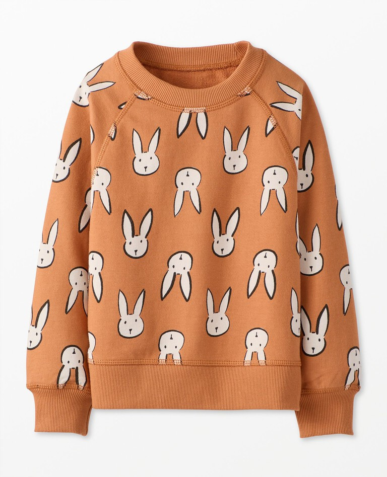 Easter Print Crewneck Sweatshirt | Hanna Andersson