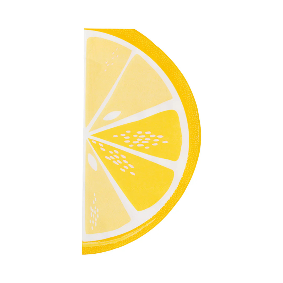 Lemon Slice Dinner Napkin | My Mind's Eye