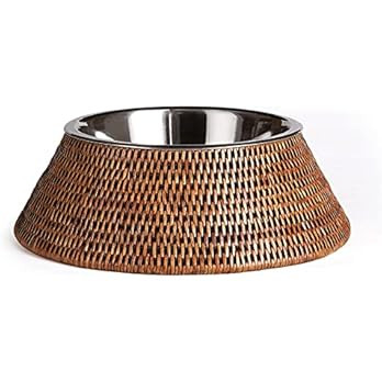 Napa Home Accents Collection-Burma Rattan Pet Bowl | Amazon (US)