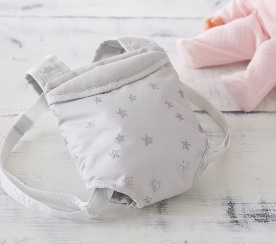 Gray Stars Baby Doll Carrier | Pottery Barn Kids