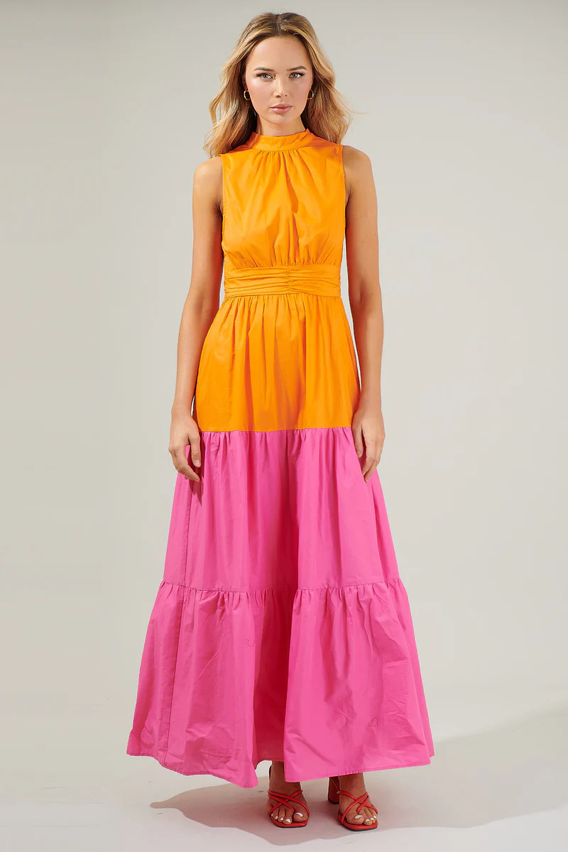 Riley Halter Maxi Dress | Sugarlips