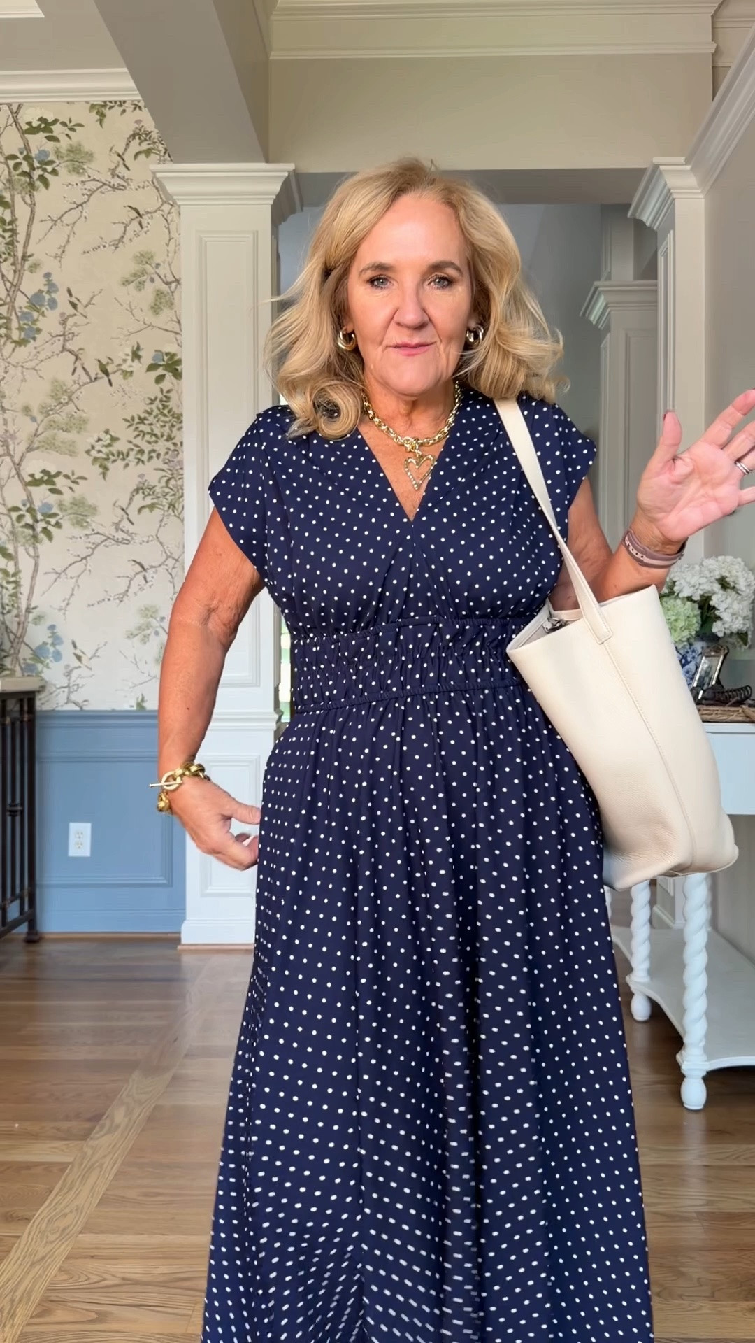 Wearing a size 8. Sizes are limited in the navy, but it’s now available in Brown, which is gorgeous!
￼ my bucket bag is restocked. It’s a beautiful leather under $200.
Sneakers are super comfortable. I’m in for the night, but I’m cooking dinner and I want comfort!

#LTKOver40 #LTKootd #LTKSaleAlert