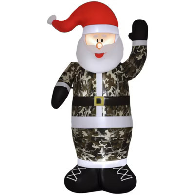 SEVOBAL Inflatable Holiday Decorations Inflatable Christmas Decoration Christmas Inflatable Outdoor Decorations Blow Up Decor, Brown , 54"*36"*96" | Target