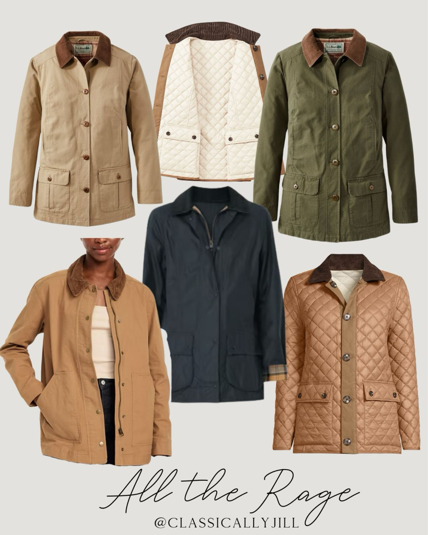 The perfect jackets for fall! Barn jacket, quilted jacket for fall, green jacket for fall, utility jacket for fall

#LTKMidsize #LTKStyleTip #LTKFindsUnder50