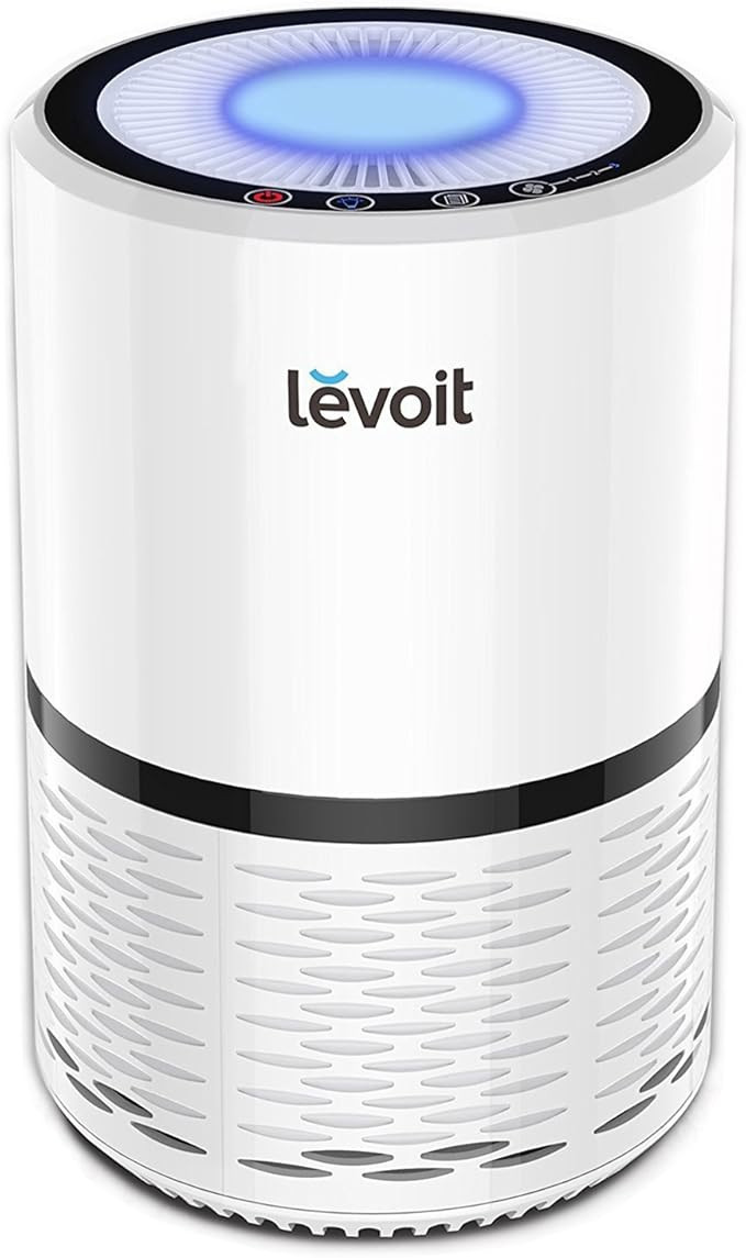 LEVOIT LV-H132 Purifier with True HEPA Filter, Odor Allergies Eliminator for Smokers, Smoke, Dust... | Amazon (US)