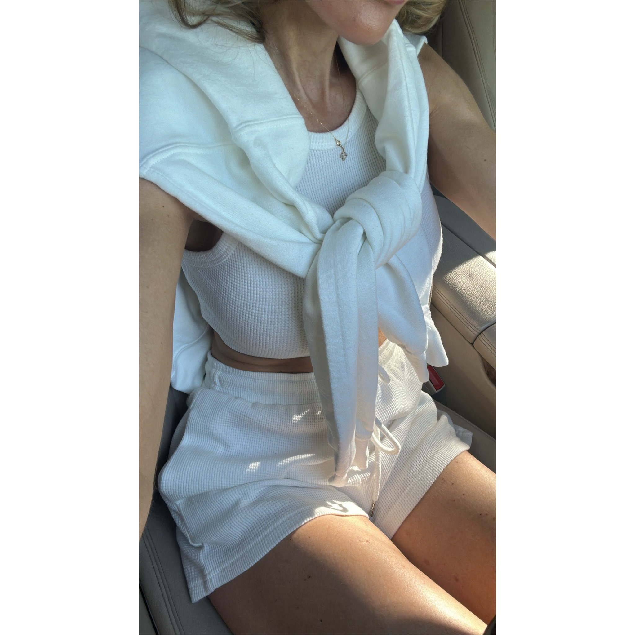 Casual wear 
Wearing a small in both 

#LTKstyletip #LTKU #LTKover40