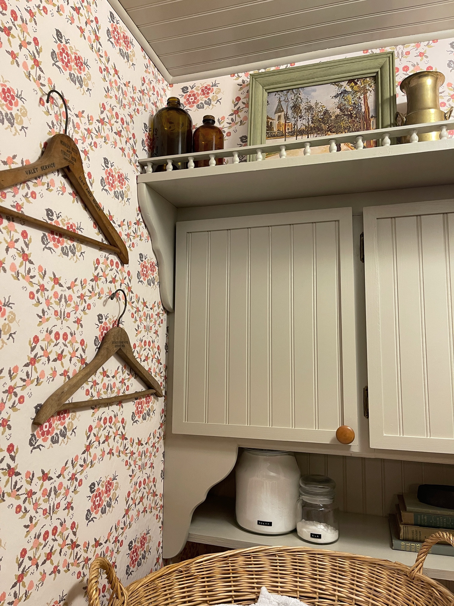 Close up of some of the details of our recent laundry nook revamp.

#LTKhome