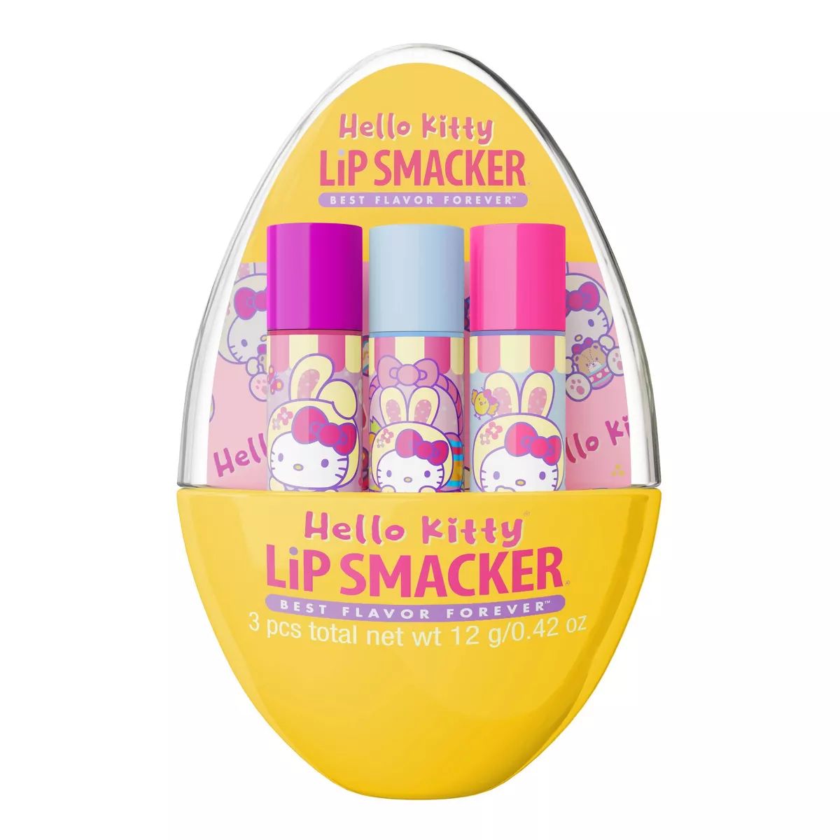 Lip Smacker Easter Egg Lip Balm - 3pc - Hello Kitty | Target
