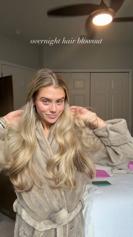 Overnight hair blowout. Sleepy tie. Hair tutorial. Hair results. Hair hack. Hair trends. Blowout  

#LTKVideo #LTKstyletip #LTKbeauty