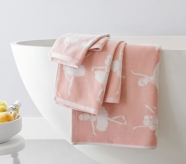 Ballerina Towel Collection | Pottery Barn Kids