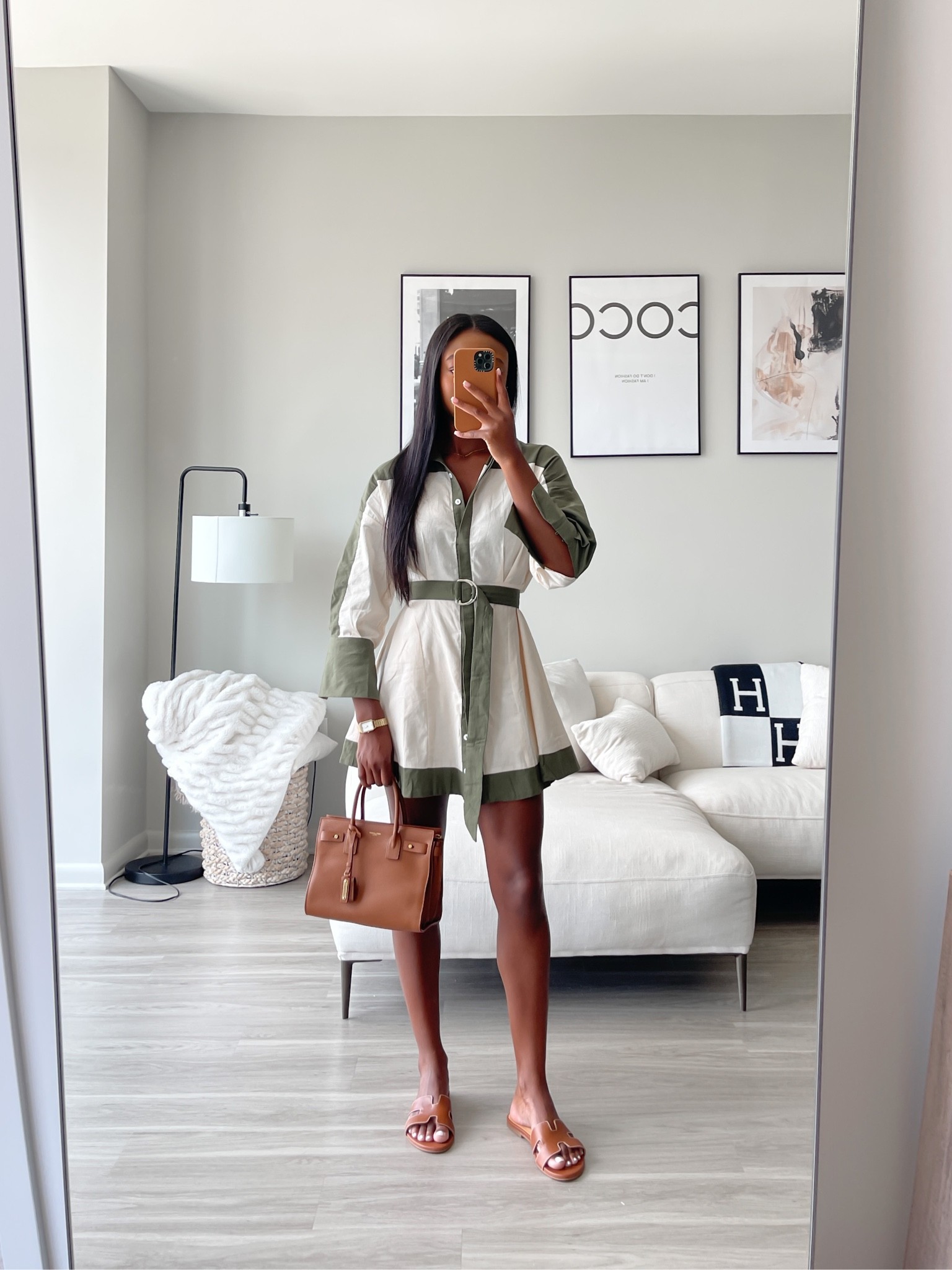 Linen dress, brown sandals, brown handbag, brunch outfit

#LTKstyletip #LTKunder100 #LTKshoecrush