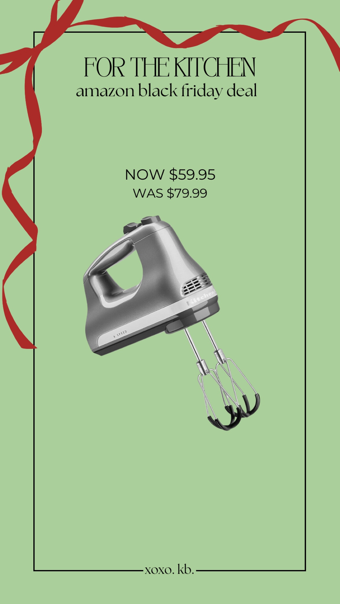 Black Friday // kitchen // Amazon // home // deal // sale // Christmas // kitchen aid // gift guide // holiday // hand mixer 

#LTKCyberWeek #LTKGiftGuide #LTKHome