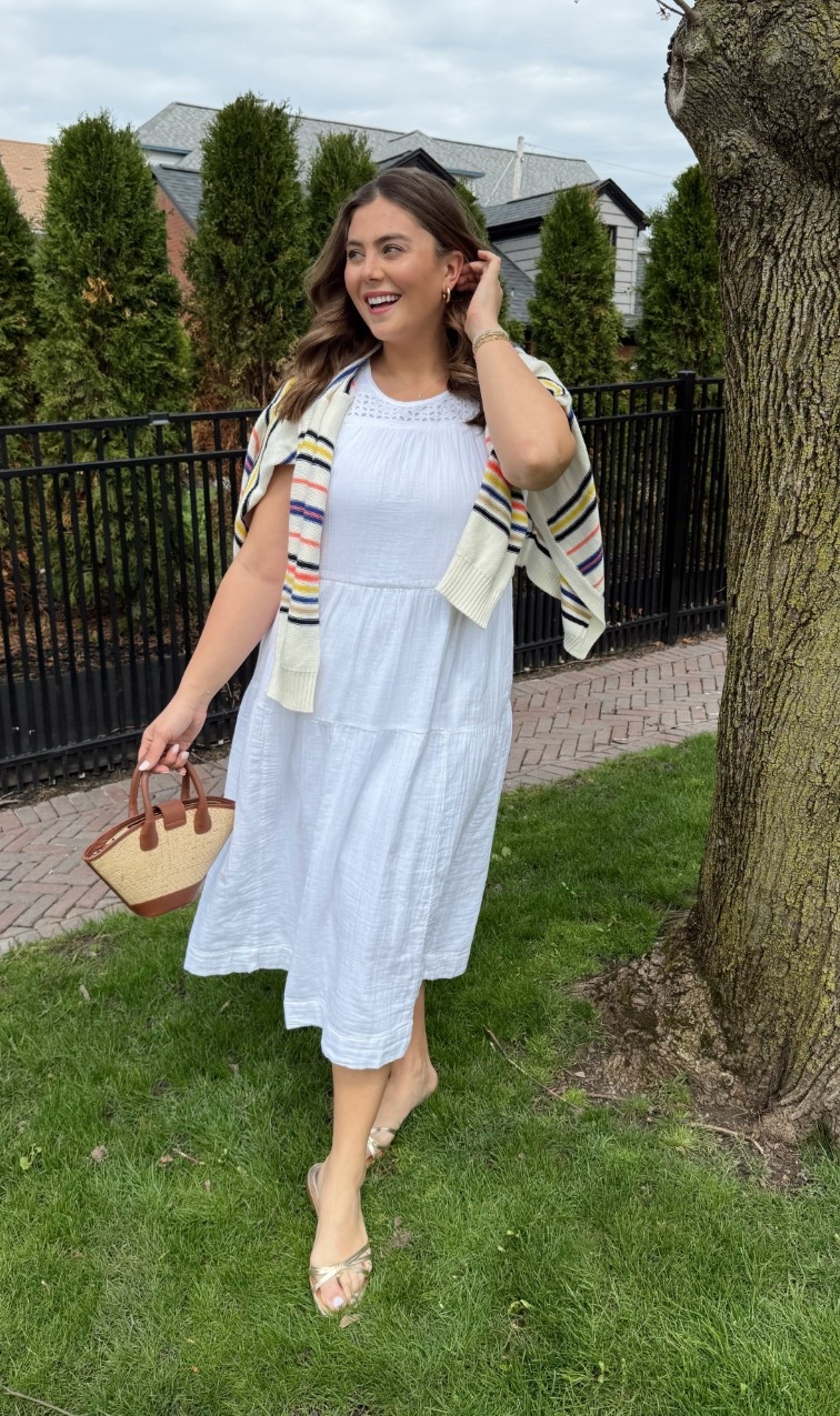 Wearing size 14/16 in dress - use CARALYN10 at checkout with Lane Bryant for 10% off. 

#LTKootd #LTKSeasonal #LTKMidsize