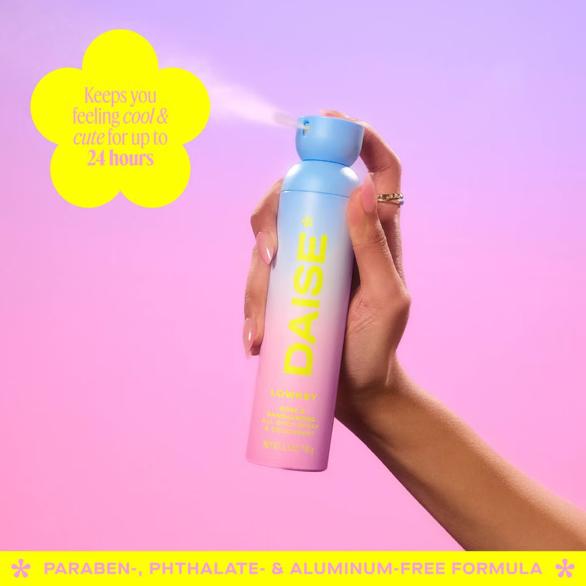 DAISE Lowkey Full Body Deodorant Spray - 3.5oz | Target