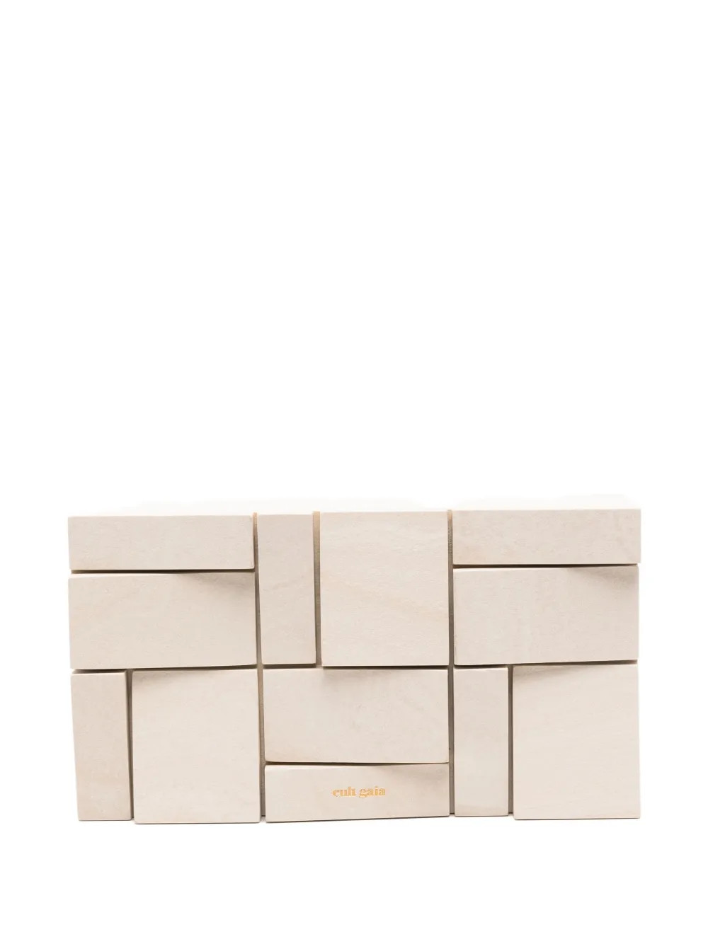 Cult Gaia Galleria geometric-block Clutch Bag | Neutrals | FARFETCH UK | Farfetch Global
