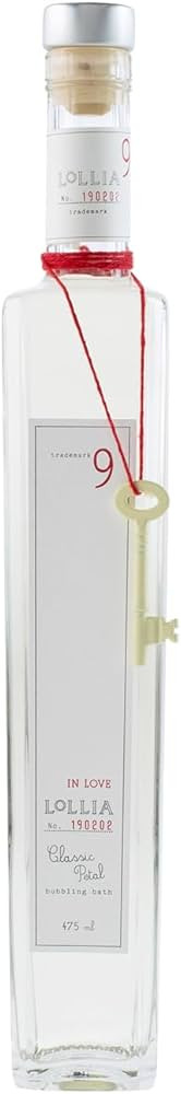 Lollia in Love Bubble Bath, 16 fl. oz., Classic Petal Scent, Gentle & Moisturizing Bubbling Liqui... | Amazon (US)