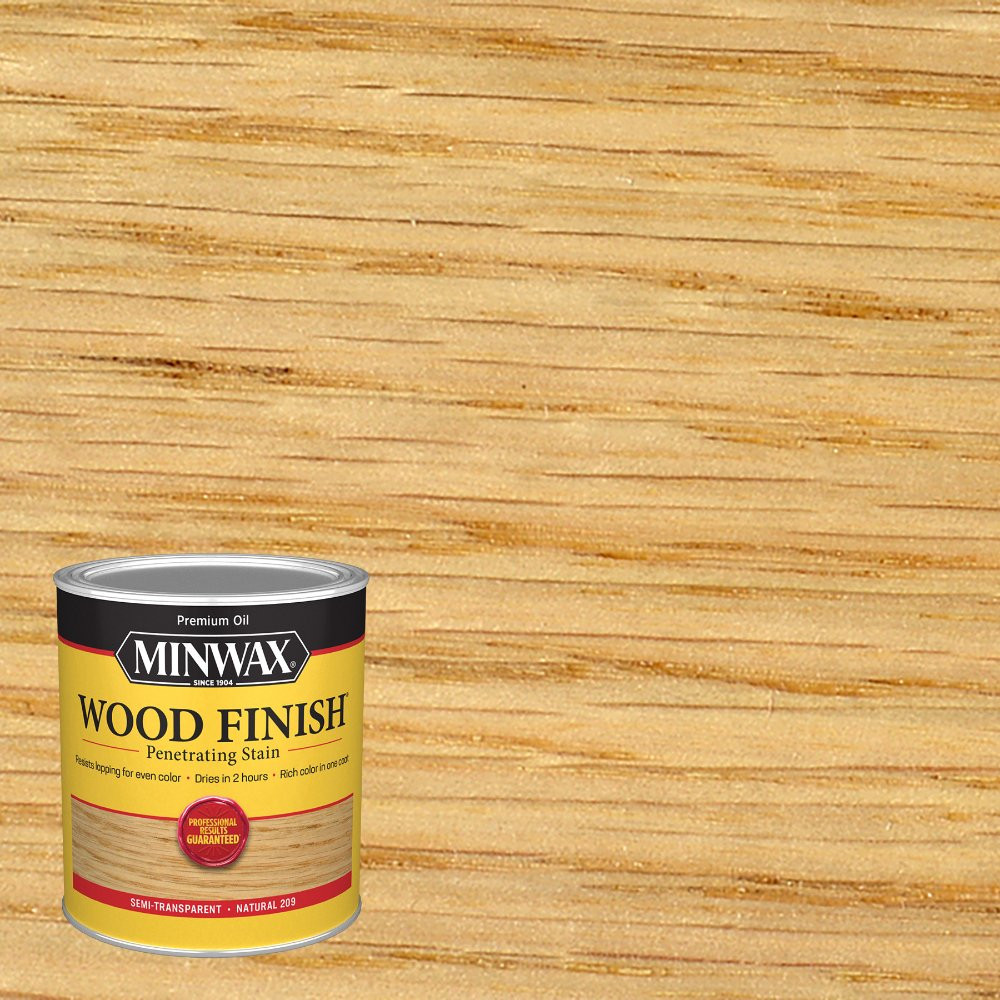 Minwax Wood Finish Penetrating Stain, Natural Oil-Based, Quart - Walmart.com | Walmart (US)