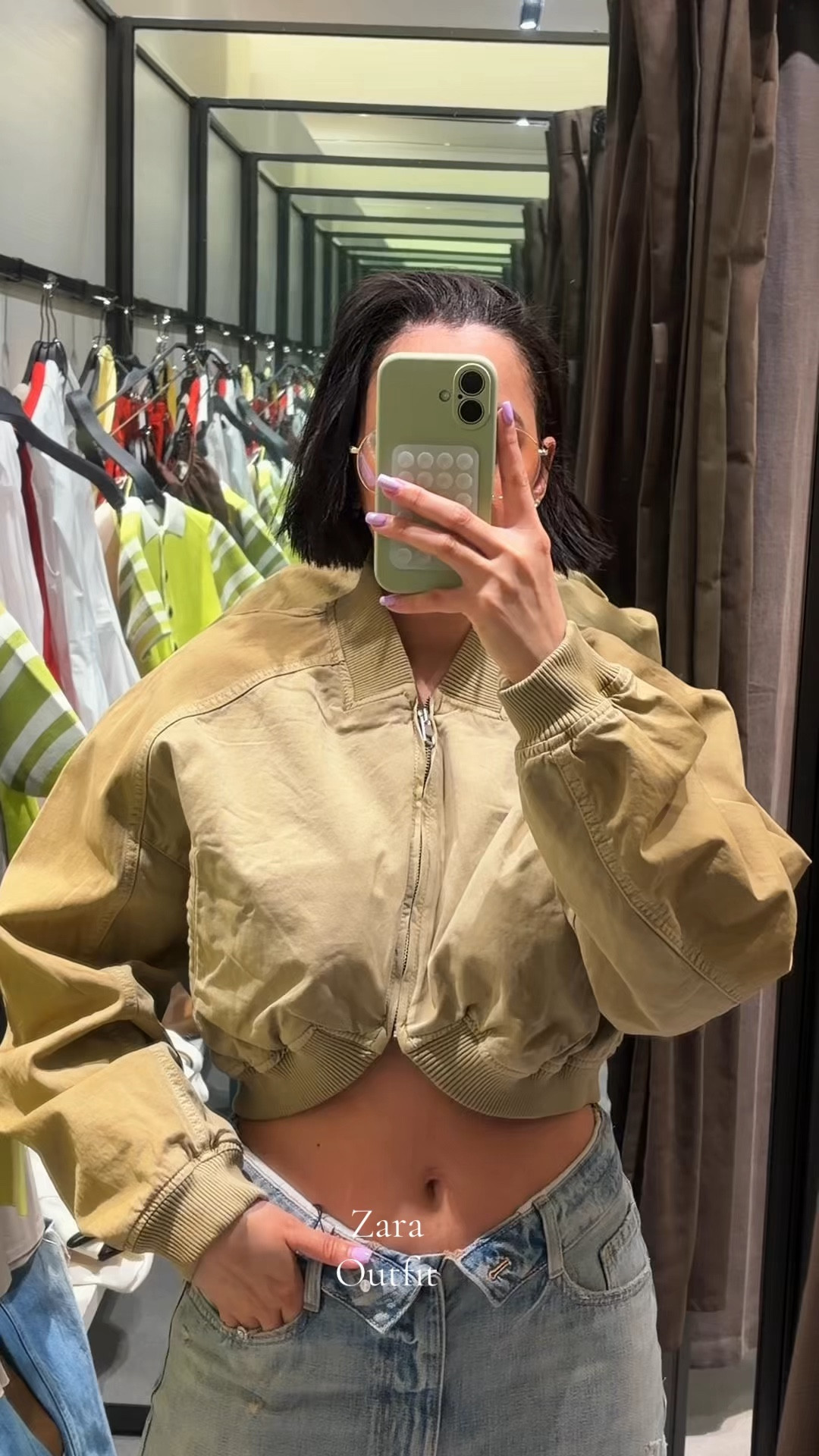 @Zara #zara #bomberjacket #zarajeans #zaraoutfit