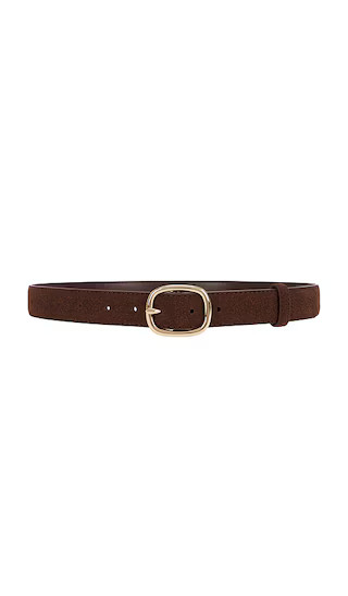 Perry Belt in Brown Suede | Revolve Clothing (Global)